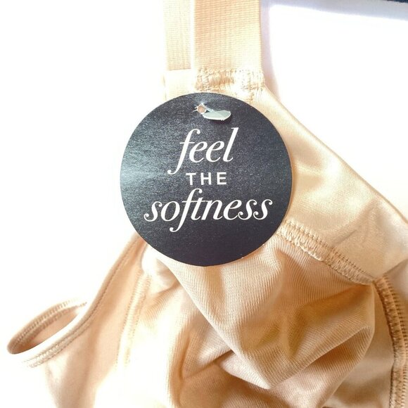 Bali Classic Support Bra Cool Comfort WireFree 36C Neutral, New w Minor Defects - Picture 3 of 6